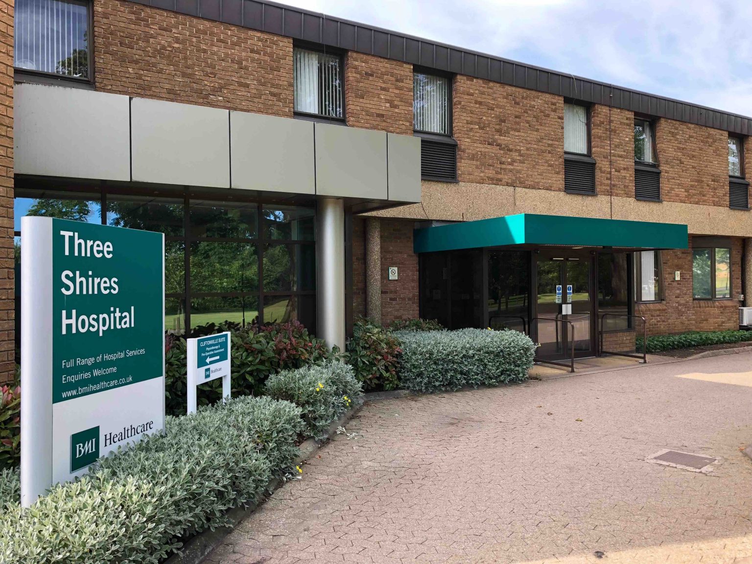 Find BMI Three Shires hospital, Northampton NN1 5DR Three Counties